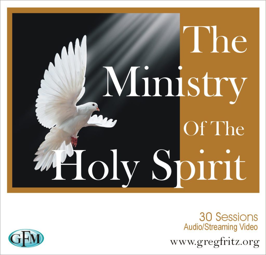 The Ministry of the Holy Spirit cover art with flying dove