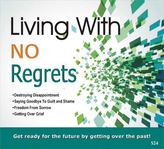 Living with no regrets artwork - get ready for the future by getting over the past!