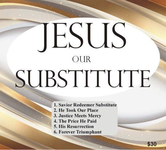 Jesus Our Substitute album art