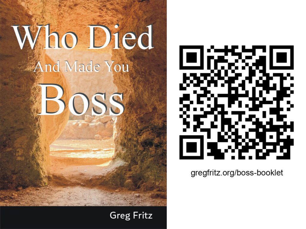 free PDF download and QR code: Who Died and Made You Boss