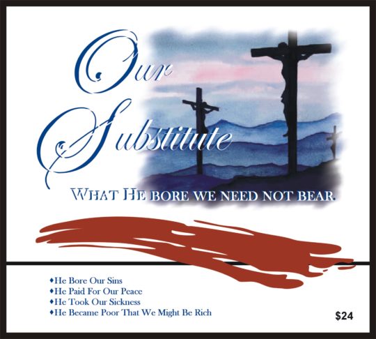 Our Substitute (CD only)