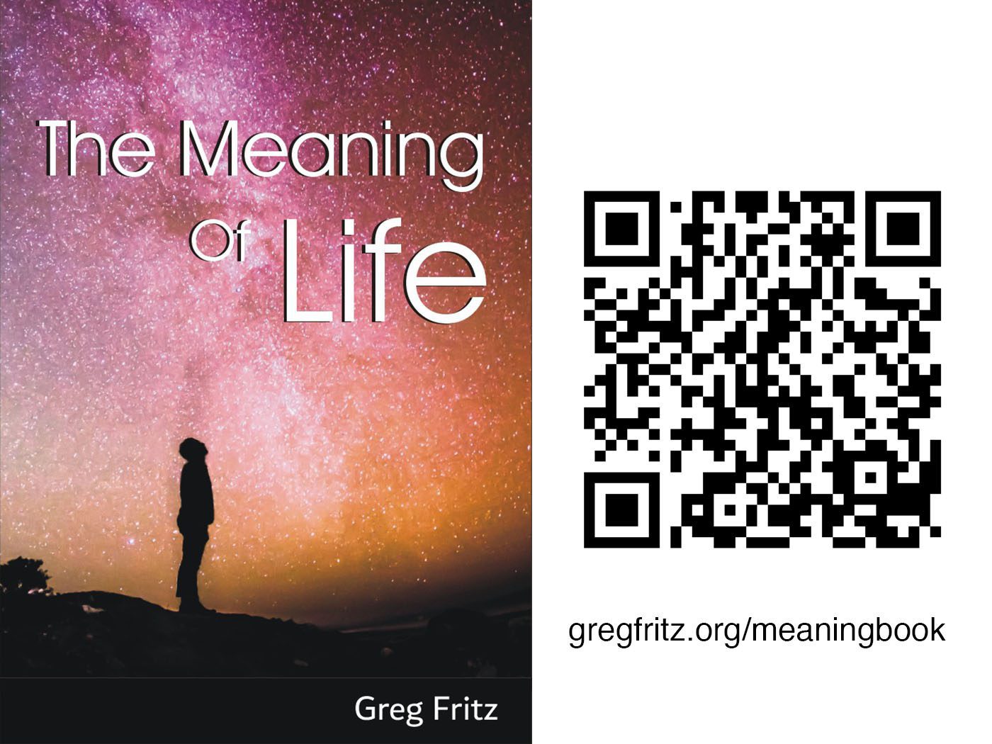 free PDF download and QR code: The Meaning of Life