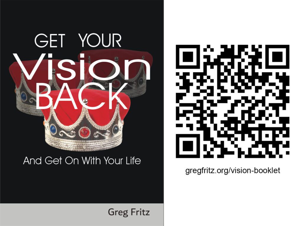 free PDF download and QR code: Get Your Vision Back