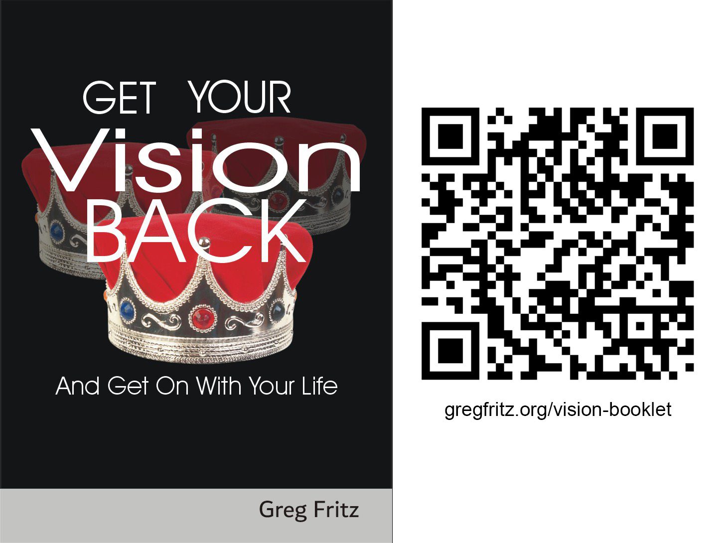 free PDF download and QR code: Get Your Vision Back